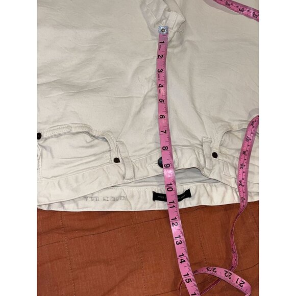 John Varvatos Womens Beige Slim Fit Jeans Size 30 Cotton Denim Casual Pants - Picture 6 of 9